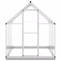 vidaXL Telaio Serra con Base Argento 224x169x202 cm in Alluminio - Vista aggiuntiva 3