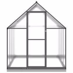 vidaXL Telaio Serra con Base Antracite 224x169x202 cm in Alluminio - Vista aggiuntiva 3