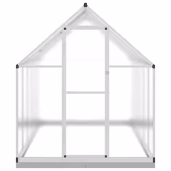 vidaXL Telaio Serra con Base Argento 334x169x202 cm in Alluminio - Vista aggiuntiva 3