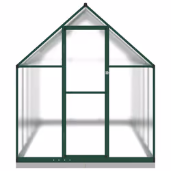 vidaXL Telaio Serra con Base Verde 334x169x202 cm in Alluminio - Vista aggiuntiva 3
