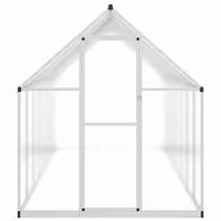 vidaXL Telaio Serra con Base Argento 445x169x195 cm in Alluminio - Vista aggiuntiva 3