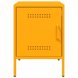 VidaXL 842916 comodino Giallo - Vista aggiuntiva 6