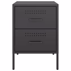 VidaXL 842923 comodino Nero - Vista aggiuntiva 6