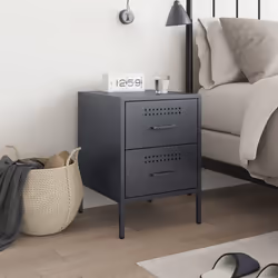VidaXL 842927 comodino Antracite