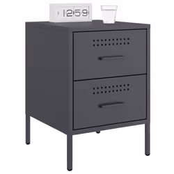 VidaXL 842927 comodino Antracite - Vista aggiuntiva 4
