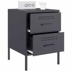 VidaXL 842927 comodino Antracite - Vista aggiuntiva 5