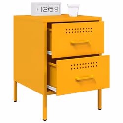VidaXL 842928 comodino Giallo - Vista aggiuntiva 5