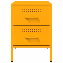 VidaXL 842928 comodino Giallo - Vista aggiuntiva 6