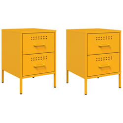 VidaXL 842929 comodino Giallo
