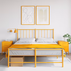 VidaXL 842929 comodino Giallo