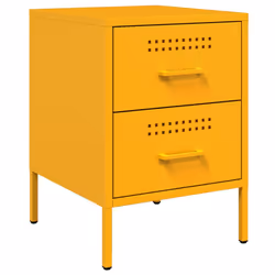 VidaXL 842929 comodino Giallo - Vista aggiuntiva 5