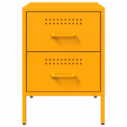 VidaXL 842929 comodino Giallo - Vista aggiuntiva 6