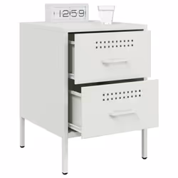 VidaXL 842932 comodino Bianco - Vista aggiuntiva 5
