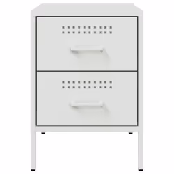 VidaXL 842932 comodino Bianco - Vista aggiuntiva 6