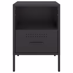 VidaXL 843054 comodino Nero - Vista aggiuntiva 6