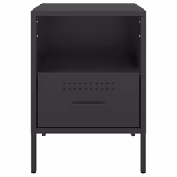 VidaXL 843055 comodino Nero - Vista aggiuntiva 6