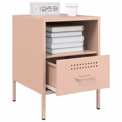 VidaXL 843056 comodino Rosa - Vista aggiuntiva 5