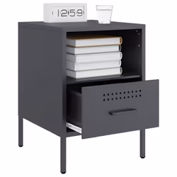 VidaXL 843058 comodino Antracite - Vista aggiuntiva 5