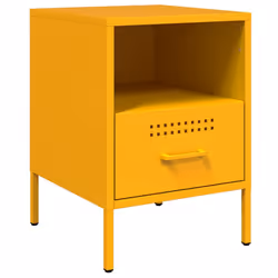 VidaXL 843061 comodino Giallo - Vista aggiuntiva 5