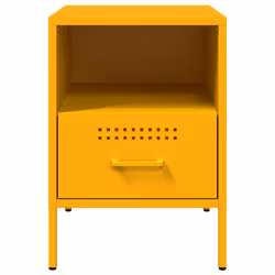 VidaXL 843061 comodino Giallo - Vista aggiuntiva 6
