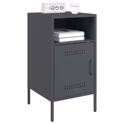 VidaXL 843070 comodino Antracite - Vista aggiuntiva 4