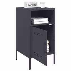 VidaXL 843071 comodino Antracite - Vista aggiuntiva 4