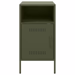 VidaXL 843074 comodino Oliva - Vista aggiuntiva 6