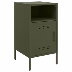 VidaXL 843075 comodino Oliva - Vista aggiuntiva 5