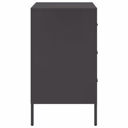 VidaXL 843078 comodino Nero - Vista aggiuntiva 7