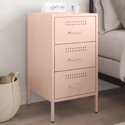 VidaXL 843081 comodino Rosa