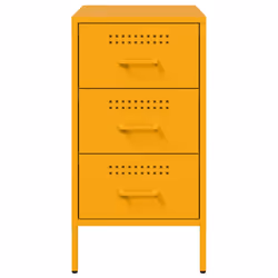 VidaXL 843085 comodino Giallo - Vista aggiuntiva 6