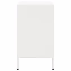 VidaXL 843089 comodino Bianco - Vista aggiuntiva 7