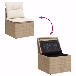 VidaXL 3266818 set mobili da esterno - Vista aggiuntiva 6