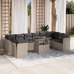 VidaXL 3266862 set mobili da esterno - Vista aggiuntiva 2