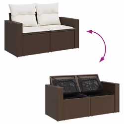 VidaXL 3267103 set mobili da esterno - Vista aggiuntiva 7