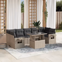 VidaXL 3267782 set mobili da esterno - Vista aggiuntiva 2