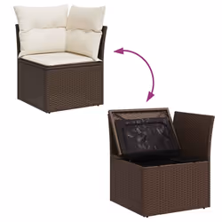VidaXL 3268043 set mobili da esterno - Vista aggiuntiva 8