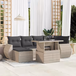VidaXL 3268682 set mobili da esterno - Vista aggiuntiva 2