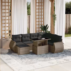 VidaXL 3268700 set mobili da esterno - Vista aggiuntiva 2