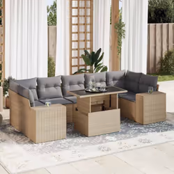 VidaXL 3269039 set mobili da esterno - Vista aggiuntiva 2