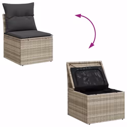 VidaXL 3269302 set mobili da esterno - Vista aggiuntiva 8