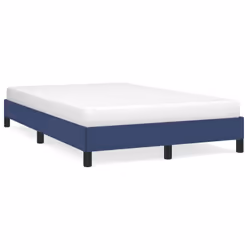 vidaXL Giroletto senza Materasso Blu 120x190 cm in Tessuto - Vista aggiuntiva 2