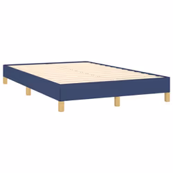 vidaXL Giroletto senza Materasso Blu 120x190 cm in Tessuto - Vista aggiuntiva 3