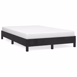 vidaXL Giroletto senza Materasso Nero 120x190 cm Velluto - Vista aggiuntiva 2