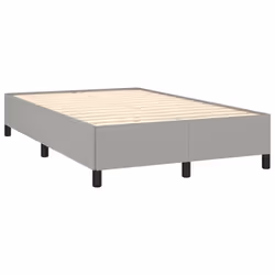 vidaXL Giroletto senza Materasso Grigio Chiaro 120x190 cm in Tessuto - Vista aggiuntiva 3