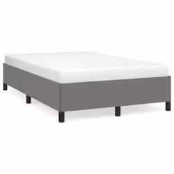 vidaXL Giroletto senza Materasso Grigio Scuro 120x190 cm in Tessuto - Vista aggiuntiva 2