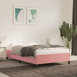 Giroletto Rosa 120x190 cm in Velluto Vidaxl 14159