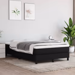 Giroletto a Molle con Materasso Nero 120x190 cm in Tessutocod mxl 111306 - Vista aggiuntiva 3