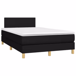 Giroletto a Molle con Materasso Nero 120x190 cm in Tessutocod mxl 116013 - Vista aggiuntiva 2