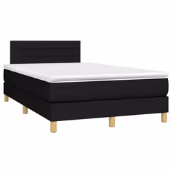 Giroletto a Molle con Materasso Nero 120x190 cm in Tessutocod mxl 115996 - Vista aggiuntiva 2